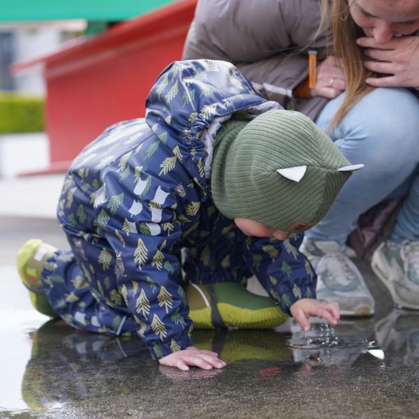 Kattnakken , Vinterregndress slaps marine