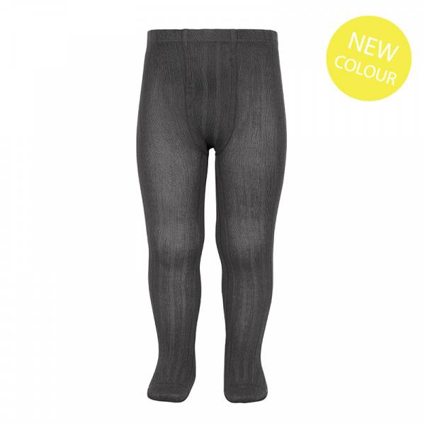 Condor  strømpebukse rib asphalt