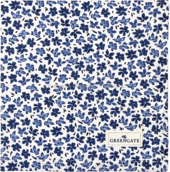 GreenGate, stoffserviett Dahla white