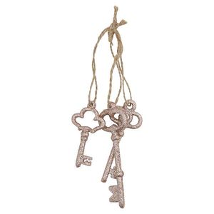 Hovedbilde GreenGate, key resin gold ...