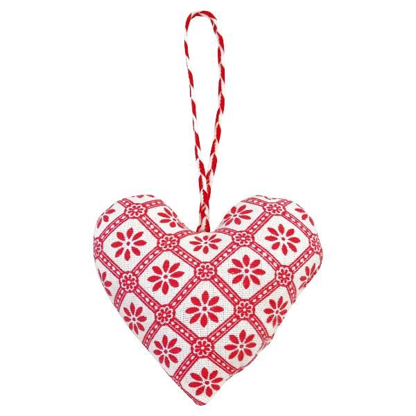 GreenGate, Julepynt Heart Bianca