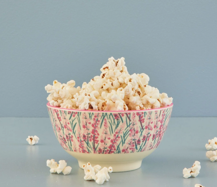 Rice, medium sk&aring;l i melamin, floral field print