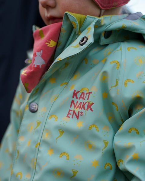 Kattnakken , Babyregndress dugg jane pistasj