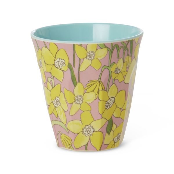 Rice, kopp daffodil print