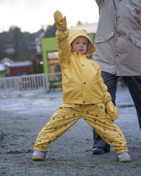 Kattnakken , Plask regnsett bananskum