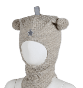 Hovedbilde Kivat, sand hettelue i ull  ...