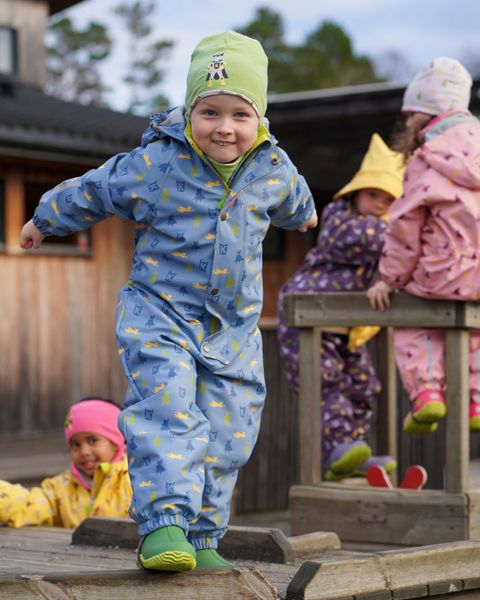 Kattnakken, Hel&aring;rs regndress Hagl mjuk bl&aring;