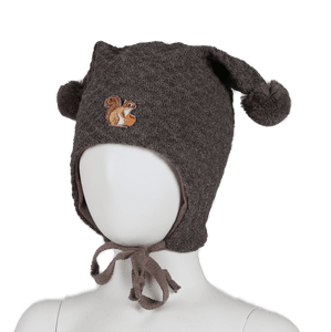 Hovedbilde Kivat, brunmelert knytelue i ...